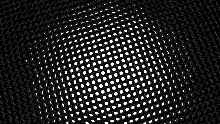 Looping Black And White Abstract Background, White Dots Forming Lines ...