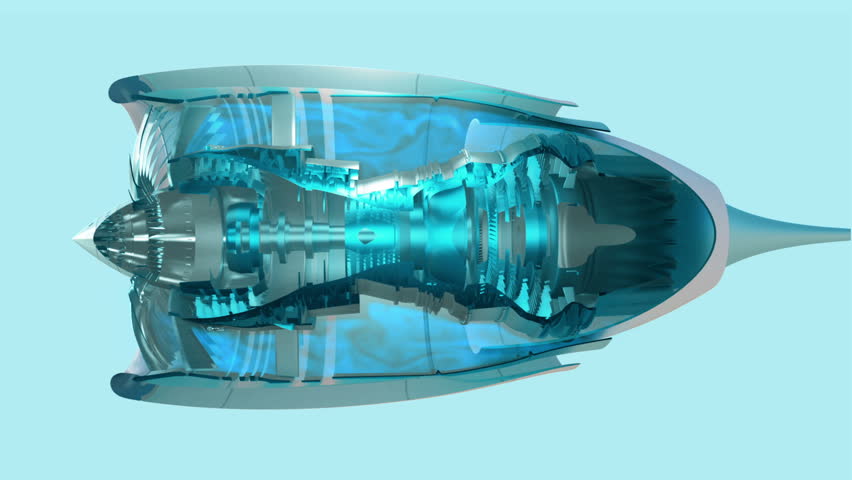 Jet Engine Animation